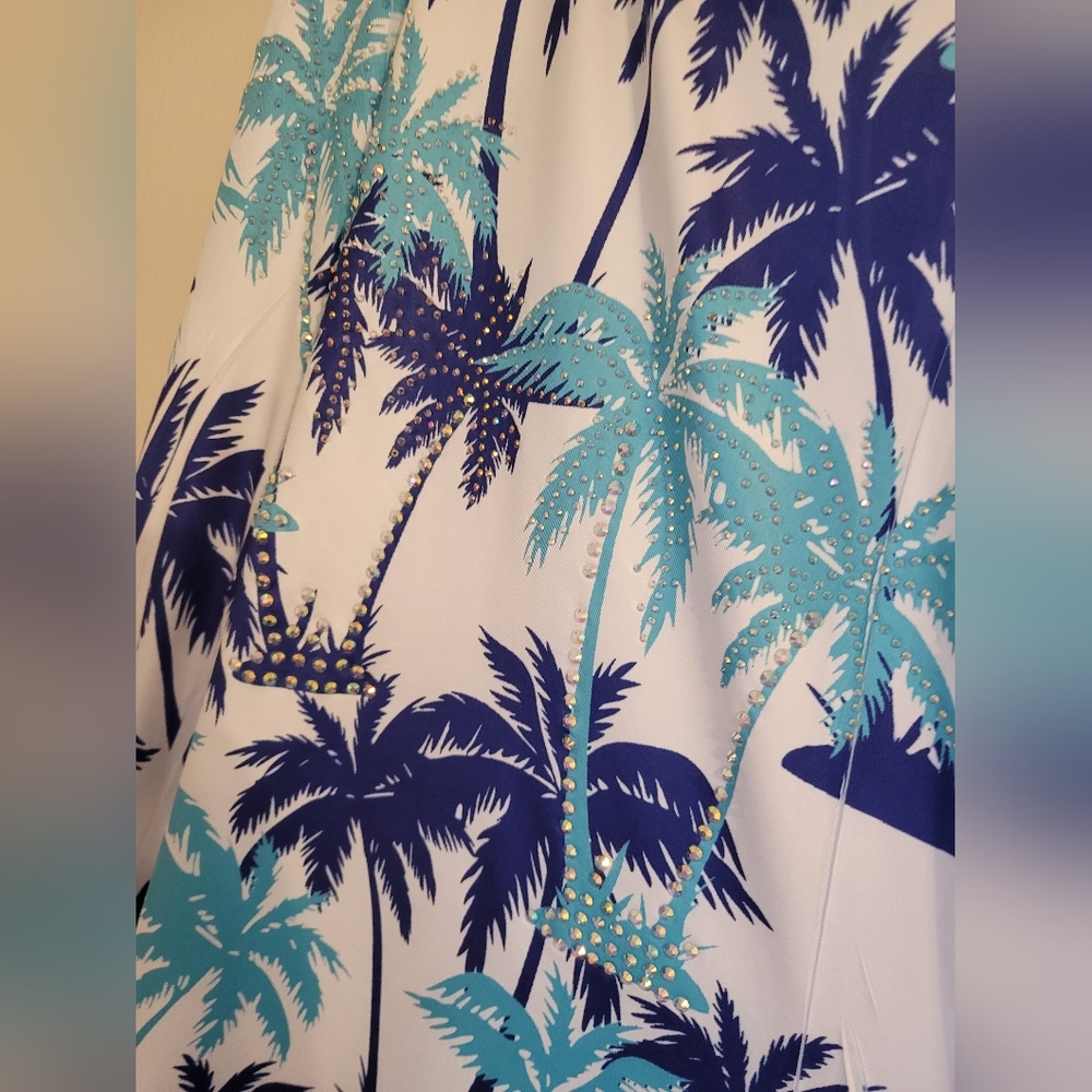 MT Collection Palm Tree Sundress - Picture 5 of 8